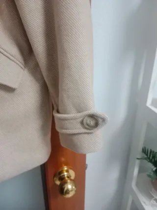 Chaquetón Lefties Beige Talla L