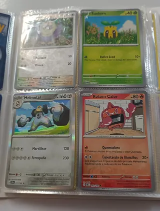 Álbum Entero Cartas Pokémon Originales 30 páginas