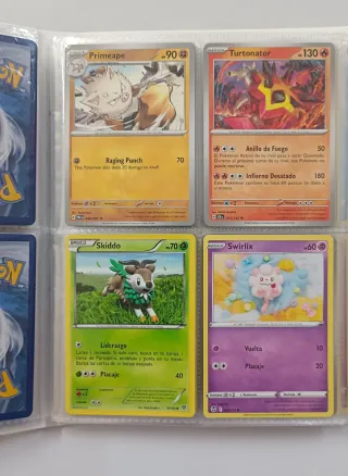 Álbum Entero Cartas Pokémon Originales 30 páginas