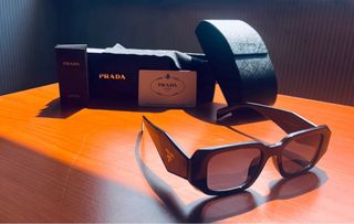 Occhiali da sole Prada Uomo Donna Unisex Nero