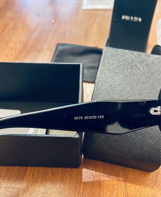 Occhiali da sole Prada Uomo Donna Unisex Nero