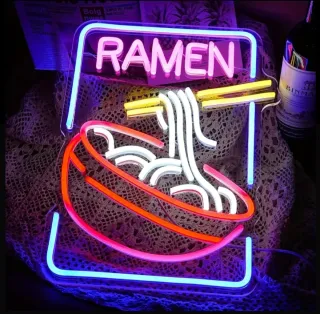Lampada Neon LED "RAMEN"