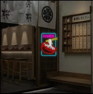 Lampada Neon LED "RAMEN"