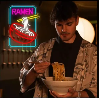 Lampada Neon LED "RAMEN"
