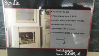 Chimenea Gas Ambifuego Sevilla 22