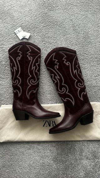 Botas cowboy Zara