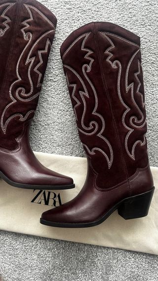 Botas cowboy Zara