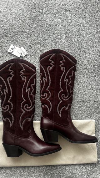 Botas cowboy Zara