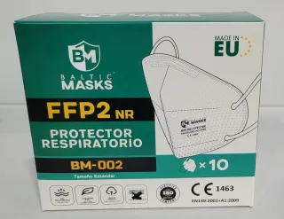 Mascarillas FFP2 BALTIC MASKS (10 uds)
