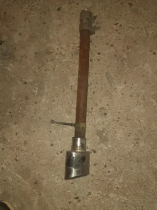 Tubo de escape coche tramo final