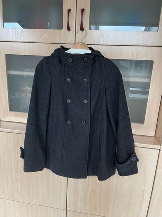 Abrigo Zara Gris