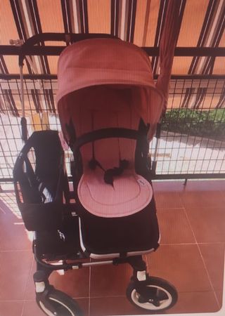 Bugaboo Donkey Gemelar Rosa