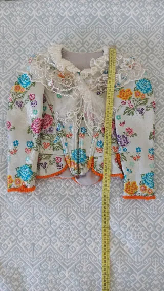 Traje Fallera Niña 4/5 años con manteletas incluid