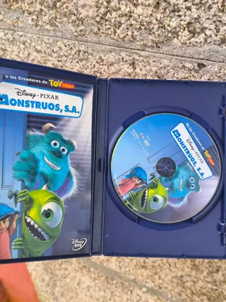 DVD Monstruos S.A. Disney Pixar Español
