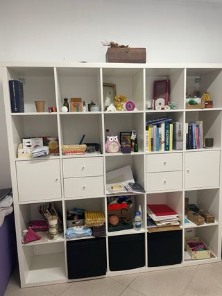 Estantería KALLAX blanca 182x182 cm