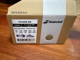 Sneakers Babolat Bambini Blu/Bianco