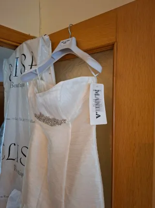 Vestido de Novia Elisa Boutique Blanco