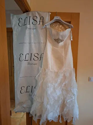 Vestido de Novia Elisa Boutique Blanco