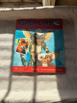 Álbum de cromos Gremlins Panini 1984