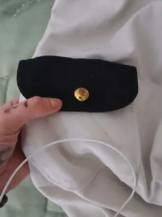 Vestido Pop England blanco y negro