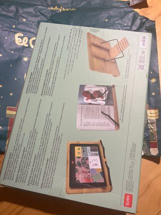 Soporte Plegable Bambú Tablet/Libro