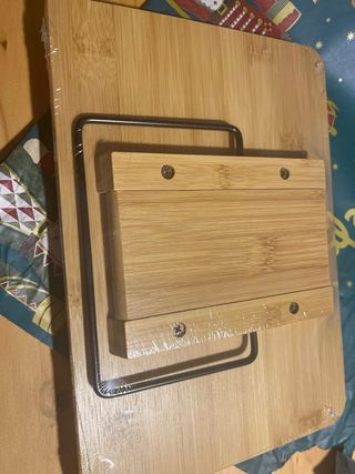 Soporte Plegable Bambú Tablet/Libro