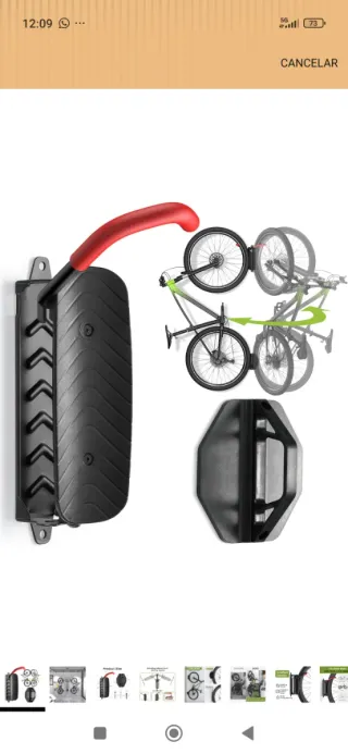 Colgador de Bicicleta Pared