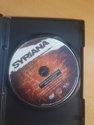 Syriana DVD - Ganador Oscar Mejor Actor