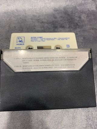 Cinta Cassette Super Comic vintage 1990 Mortadelo