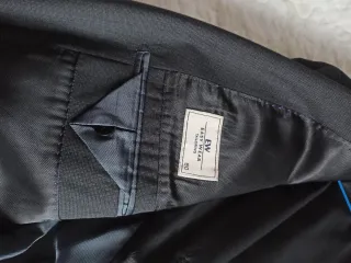 Chaqueta de traje hombre negra