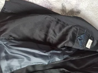 Chaqueta de traje hombre negra