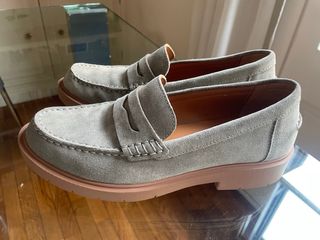 Zapatos Geox Beige/verdes Mujer