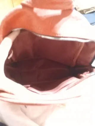 Mochila roja acolchada