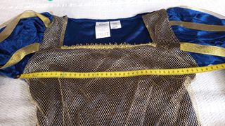 Disfraz Dama Medieval Azul Mujer M/L Nuevo