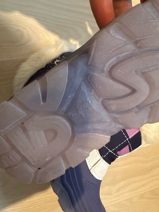 Botas de nieve niña talla 27 con luces