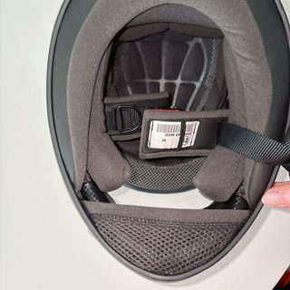 Casco de moto negro integral nuevo