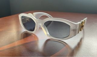 Occhiali da sole Versace unisex oro/bianco