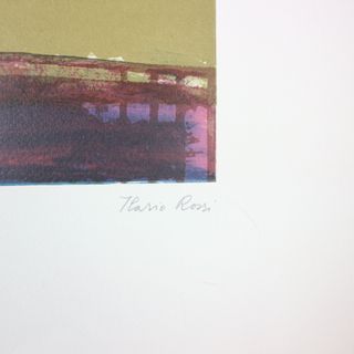 LITOGRAFIA ILARIO ROSSI 49/75 ASTRATTO