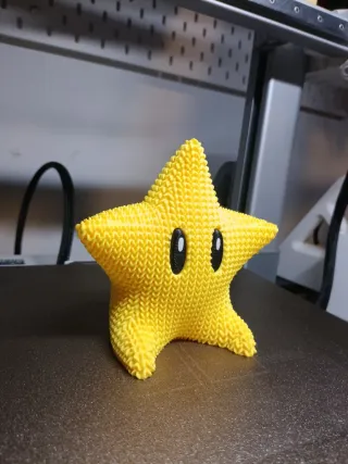 Estrella Super Mario Bros Amarilla