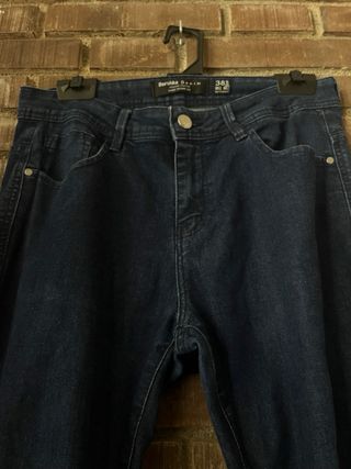 Pack 2 Pantalones Vaqueros Bershka Azul