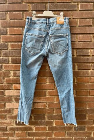 Pack 2 Pantalones Vaqueros Bershka Azul