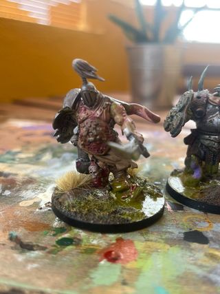 Putrid Blightkings ReyesPlaga AosNurgle warhammer