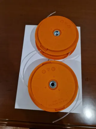 Conjunto 2 Cabeças Roçadora Autocut Fio Nylon