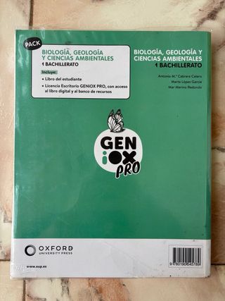 Biología, Geología y CC. Ambientales 1º Bachill...