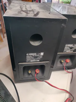 Mini equipo de sonido negro