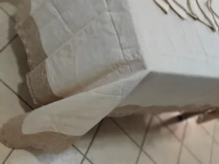 Tovaglia Paoletti Lino 12 Pezzi con Ricamo