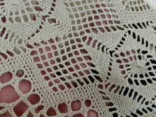 Tovaglia Paoletti Lino 12 Pezzi con Ricamo