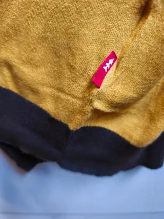 Jersey hombre amarillo y marrón