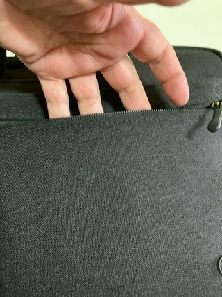 Maletín Bolso Portátil gris