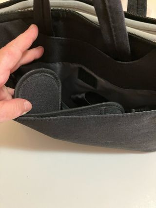 Maletín Bolso Portátil gris